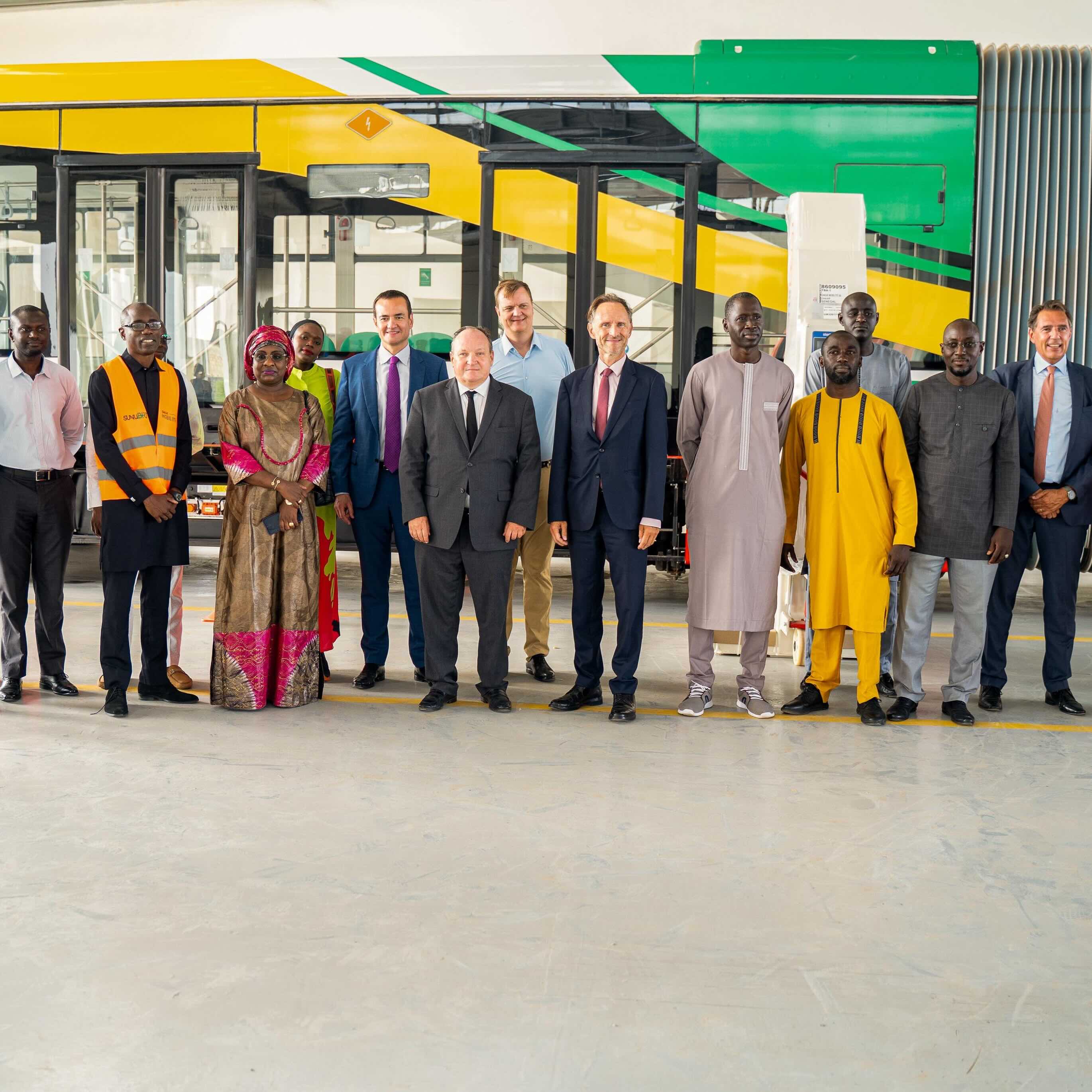 CETUD : VISITE DU BRT PAR LE VICE-PRÉSIDENT DE LA BANQUE EUROPÉENNE D'INVESTISSEMENT (BEI)