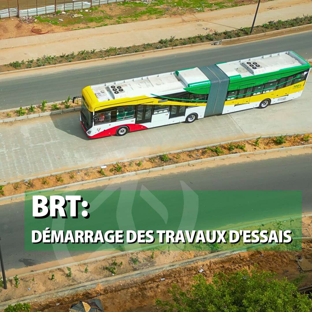 BRT : Démarrage des travaux d'essais