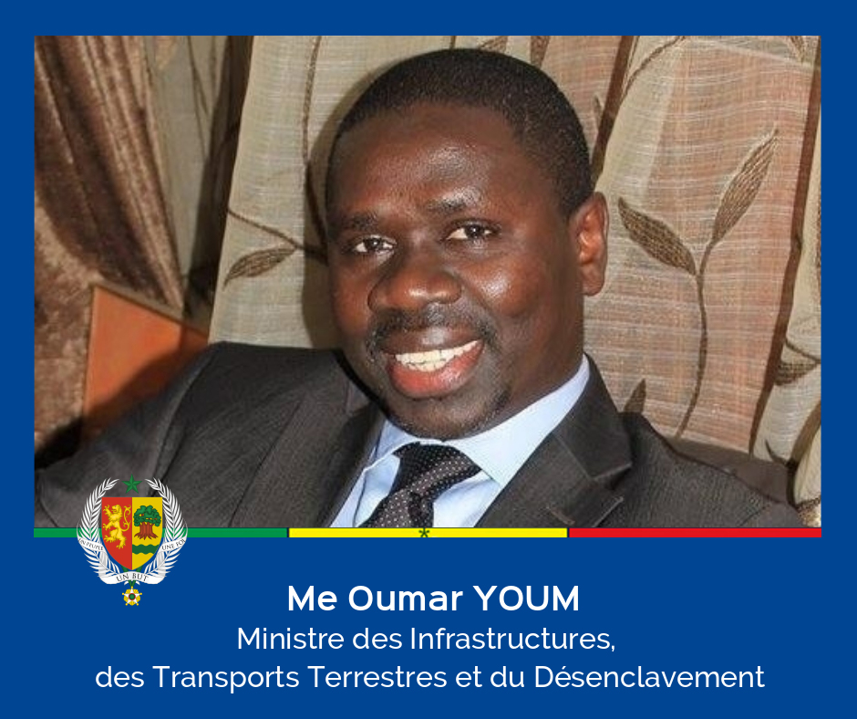 Me Omar Youm, ministre en charge des Transports terrestres