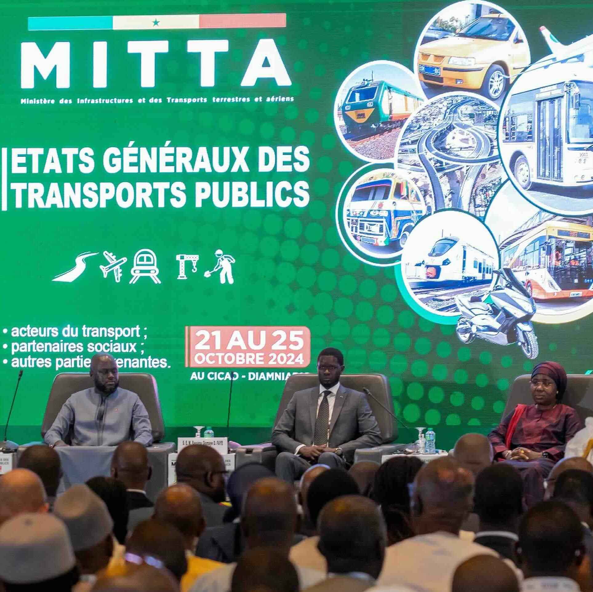 Lancement avec succès des États généraux des transports publics avec S.E Bassirou Diomaye Faye